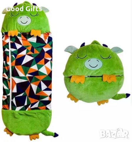 2в1 Детски спален чувал HAPPY NAPPERS , Динозавър, снимка 4 - Спални чували за бебета и деца - 43389724