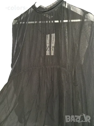 Асиметрична риза Zara, снимка 8 - Ризи - 50245954