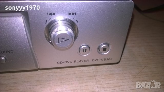 SONY DVP-NS305 CD/DVD PLAYER-ВНОС ШВЕИЦАРИЯ, снимка 10 - Ресийвъри, усилватели, смесителни пултове - 27432504