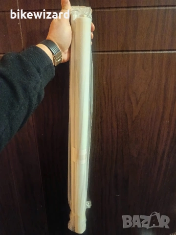 Плътна бяла щора от плат 150х70 см. НОВА, снимка 3 - Други стоки за дома - 53345676