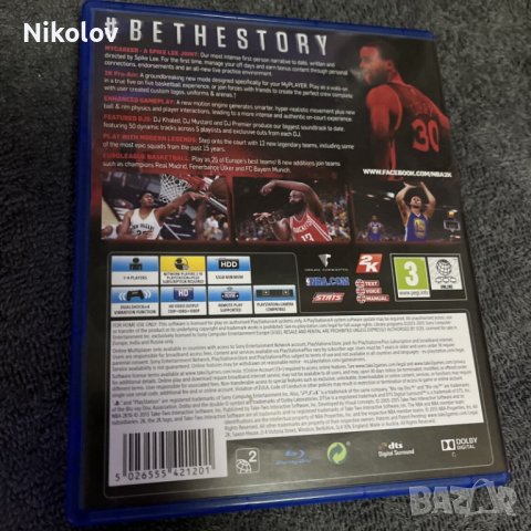 NBA 2K16 PS4 (Съвместима с PS5), снимка 2 - Игри за PlayStation - 40489277