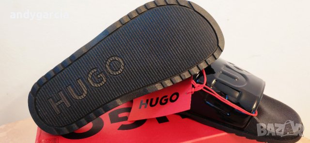 Hugo Boss Sliders дамски чехли 37-ми номер 23.5см чисто нови в кутия, снимка 2 - Чехли - 42932794