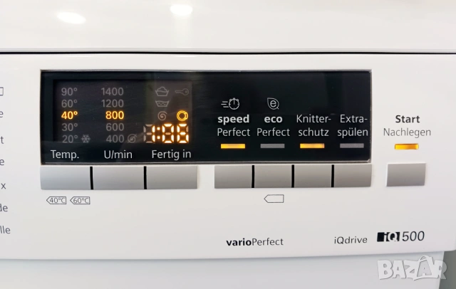 Пералня  SIEMENS IQ 500 - 7 кг, снимка 3 - Перални - 53255310