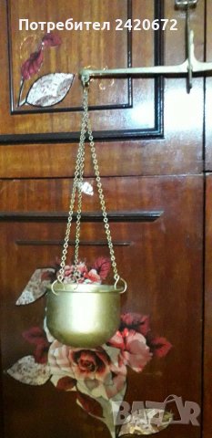 Стар месингов кантар , снимка 3 - Антикварни и старинни предмети - 35101067