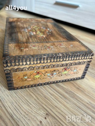 Ретро стари дървени кутии, снимка 5 - Антикварни и старинни предмети - 36857561