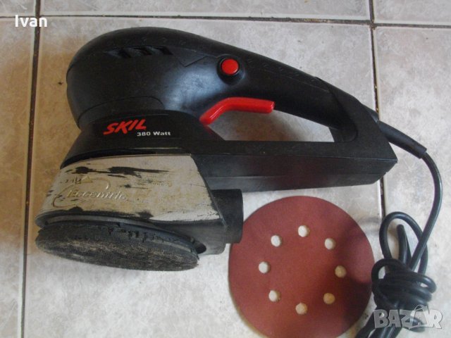 ф125 мм-380 Вата-Скил-Ексцентър Кръгъл Виброшлайф-Китай-2009 г.-Skil 7440 Eccentrik., снимка 11 - Други инструменти - 33159960