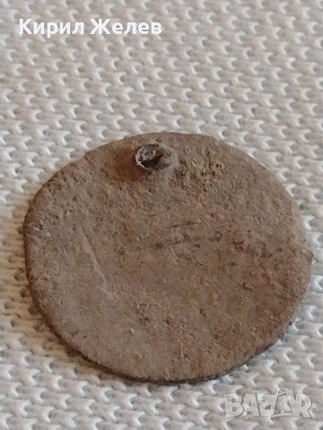 Два стари КОРАБНИ ЖЕТОНА над стогодишни редки бронз мед за КОЛЕКЦИОНЕРИ 42490, снимка 5 - Нумизматика и бонистика - 43907787