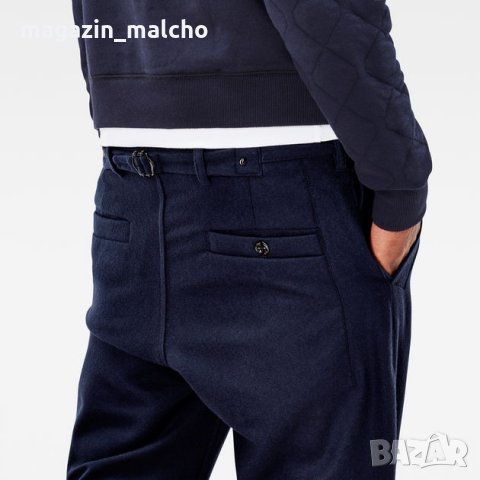 Мъжки Спортно-Елегантен Панталон - G-STAR RAW BRONSON LOOSE CROPPED PANTS; размери: W30/L32, снимка 6 - Панталони - 33340385