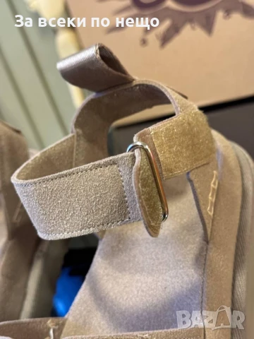 UGG Дамски Бежови Сандали ЮДЖИДЖИ Код E728, снимка 7 - Сандали - 51227596