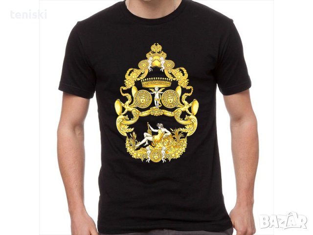 Мъжки Тениски Versace принт Нови модели,цветове и размери , снимка 3 - Тениски - 34513016