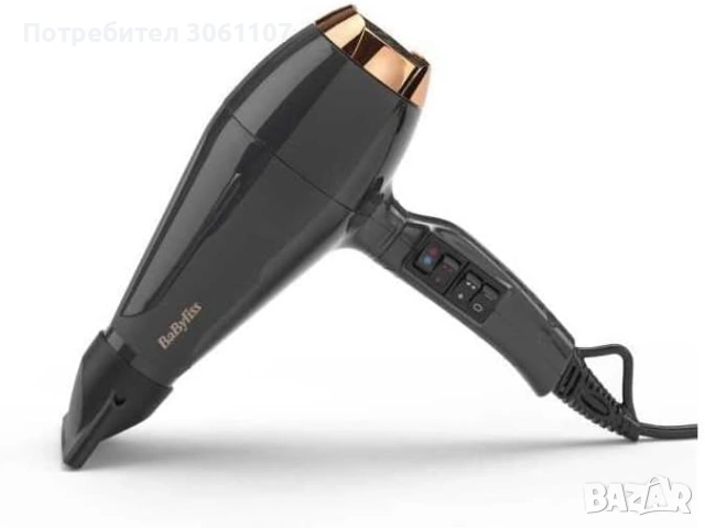 Сешоар BaByliss Air Pro 6719D Йонизация 2 скорости 2200W, снимка 2 - Други - 53378098