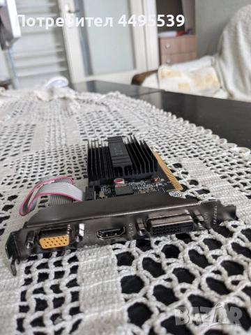 Zotac GeForce GT 710 ZONE Edition безвентилаторна/с пасивно охлаждане