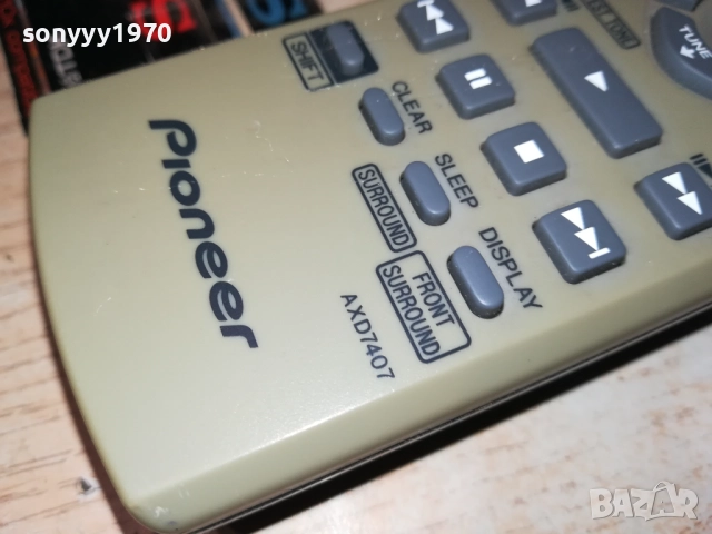 PIONEER AXD7407 AUDIO REMOTE-ВНОС SWISS 3011251648, снимка 14 - Други - 52593823
