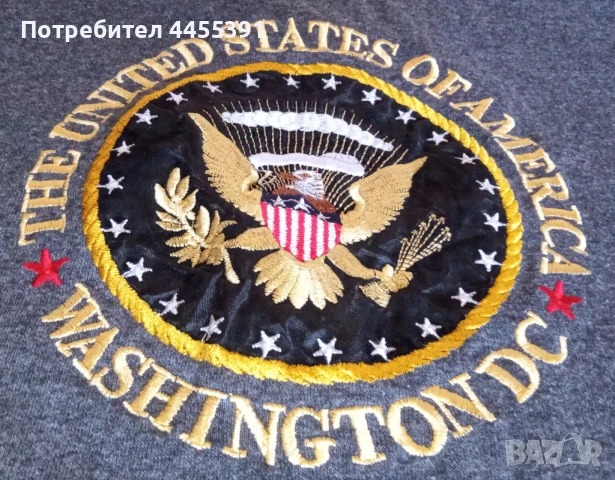 Тениска Washington DC,USA. Бродерия, снимка 4 - Тениски - 50782947
