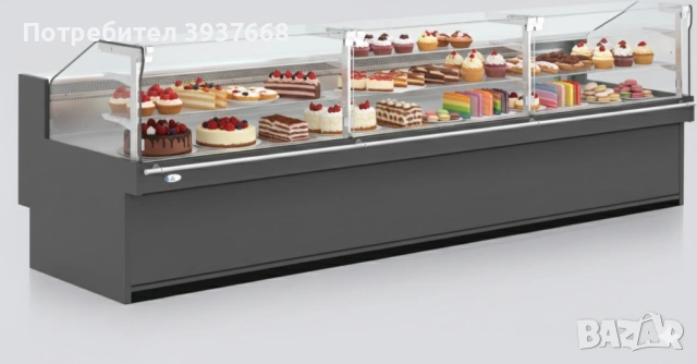 Щандова хладилна витрина, снимка 4 - Витрини - 53443239