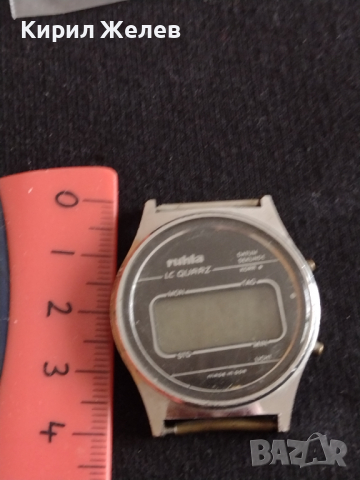 КОЛЕКЦИОНЕРСКИ ЧАСОВНИК Ruhla lc Quartz DDR уникат за колекционери - 26833, снимка 6 - Антикварни и старинни предмети - 36528323