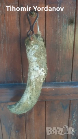 Катраник от биволски рог., снимка 4 - Антикварни и старинни предмети - 51320819