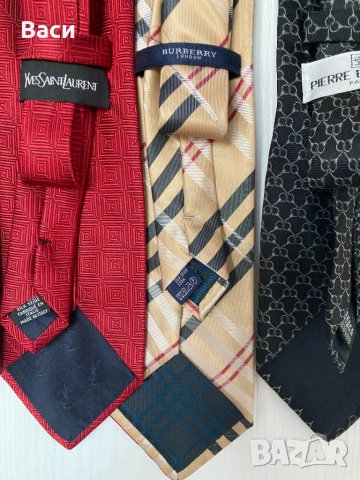 Burberry YSL GUCCI Dolce&Gabbana Balmain оригинални вратовръзки, снимка 10 - Други - 43671722