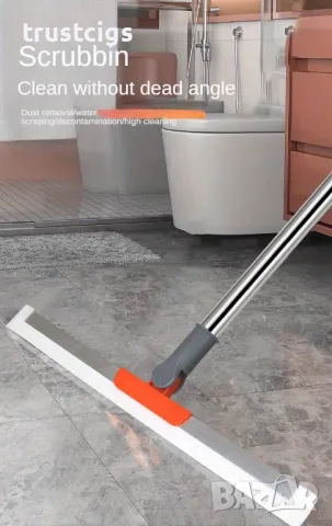 Магическа силиконова метла за почистване 2 в 1, снимка 5 - Мопове, кофи, четки и метли - 47389967