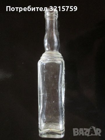 Старо стъклено шише с арабски надписи, снимка 1 - Антикварни и старинни предмети - 37061053