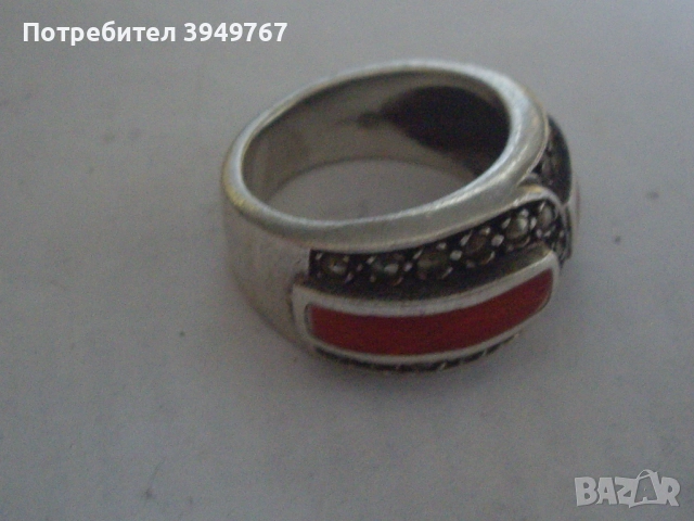 Много интересен ,стар сребърен пръстен., снимка 5 - Пръстени - 51794613