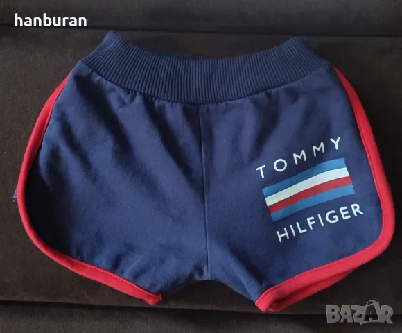 Бебешки летен екип Tommy Hilfiger, размер 74, снимка 6 - Комплекти за бебе - 49975150