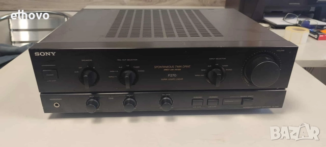 Стерео усилвател Sony TA-F270#1, снимка 2 - Ресийвъри, усилватели, смесителни пултове - 51920978