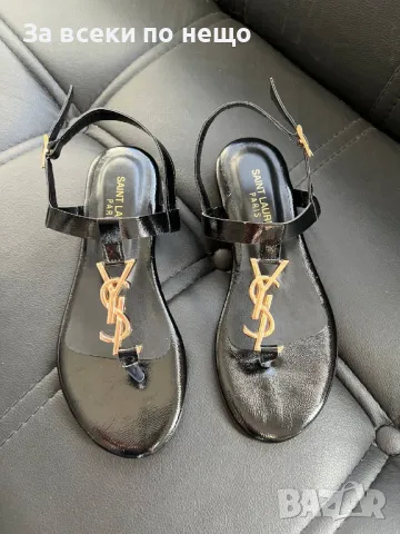 Yves Saint Laurent Дамски Сандали Код E281, снимка 6 - Сандали - 50415536