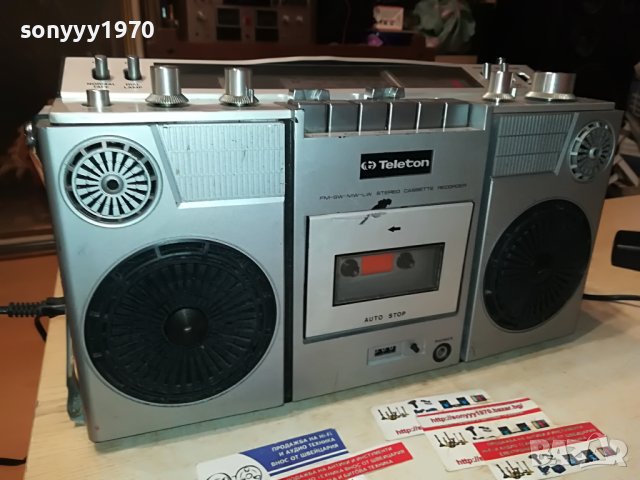 TELETON SCR800 2705232045L, снимка 3 - Радиокасетофони, транзистори - 40844559