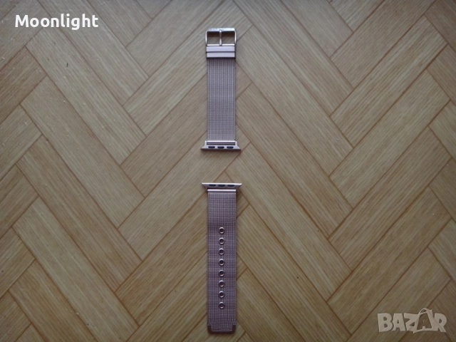 Нова Каишка за часовник Apple iWatch тип Milanese Loop - 40mm Rose Gold, снимка 10 - Каишки за часовници - 53035816