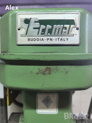 Колонна бормашина италианска в идеално състояние , снимка 14 - Бормашини - 52881560