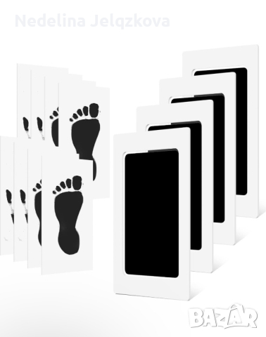 Комплект за бебешки отпечатъци , снимка 1