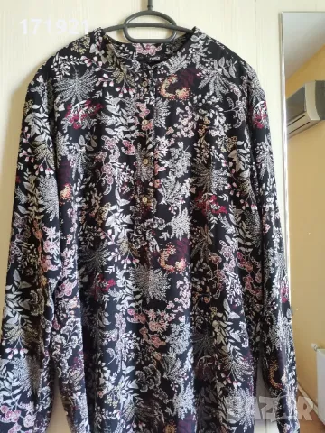 Only - Нова макси риза-блуза - туника, снимка 2 - Ризи - 50138859