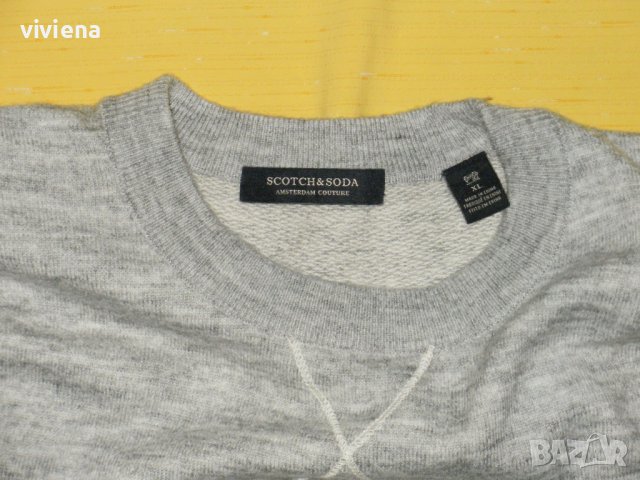 SCOTCH&SODA мъжки оригинален нов вълна XL, снимка 3 - Пуловери - 43296369