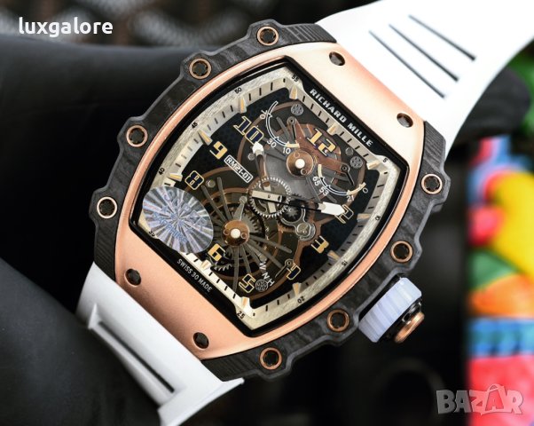 Мъжки часовник Richard Mille RM21-01 Kāne Aunoa с автоматичен механизъм, снимка 4 - Мъжки - 43515940