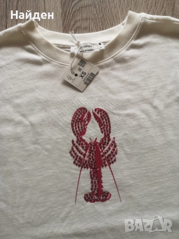 Дамска тениска Reserved, размер XS, снимка 3 - Тениски - 52345049