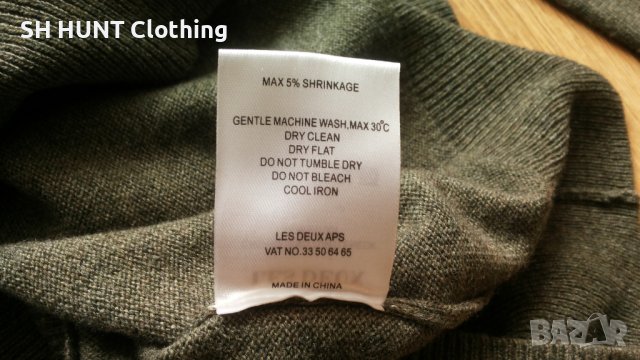 LES DEUX 90% Merino Wool 10% Cashmere размер L поло 90% Мерино вълна 10% Кашмир - 478, снимка 13 - Пуловери - 43504934