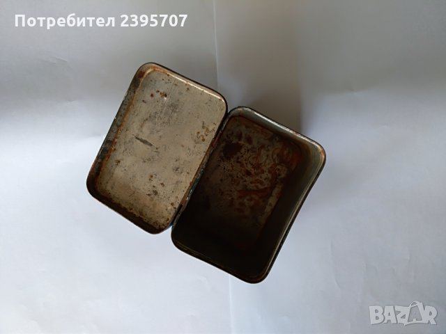 Стара соц кутия от Грузински чай, снимка 6 - Антикварни и старинни предмети - 32740075