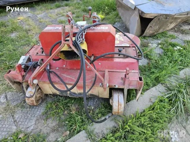 Откланяща се немска косачка мулчер, снимка 3 - Селскостопанска техника - 49865694