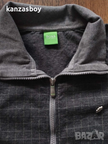 HUGO BOSS Skazz 2 - страхотно мъжко горнище р-р L, снимка 4 - Суичъри - 51959649