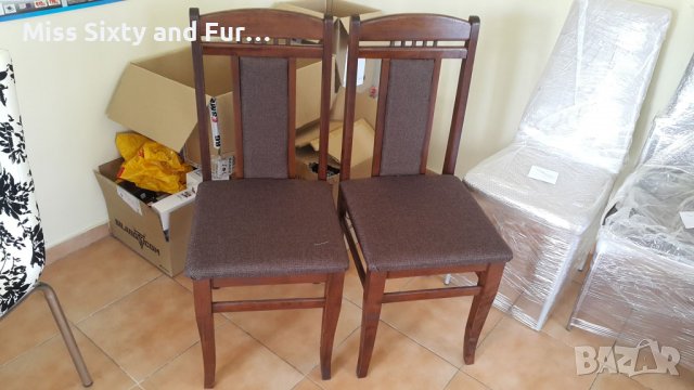 NEDERLAND-нови столове внос Нидерландия-комплект от 2 броя