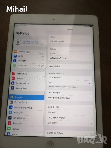 Таблет IPAD AIR A1475 16GB 4G втора употреба, снимка 2 - Таблети - 43893614