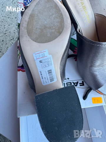 Дамски сандали Fabiano, снимка 5 - Дамски обувки на ток - 51815718