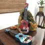 Младежка карикатурна китара укулеле за деца, 43,5x14,5 см.,4 струни, Детска играчка Укулеле Материал, снимка 3