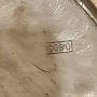 Сребърен капак за джобен часовник проба 800 34 грама, снимка 2