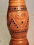 дървена ваза дърворезба ръчна изработка 26/3, снимка 4
