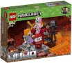 Употребявано Lego Minecraft - Битка в Ада (21139), снимка 1 - Конструктори - 40006013