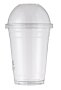 Еднократни пластмасови чаши, с капак, 360 мл, 10 бр., снимка 1 - Чаши - 43880789
