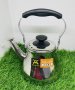 Метален тежък чайник -Неръждаема стомана,1л, снимка 1 - Съдове за готвене - 39442618