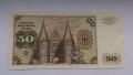 Банкнота от 50 марки 1970 година - Западна Германия, снимка 4